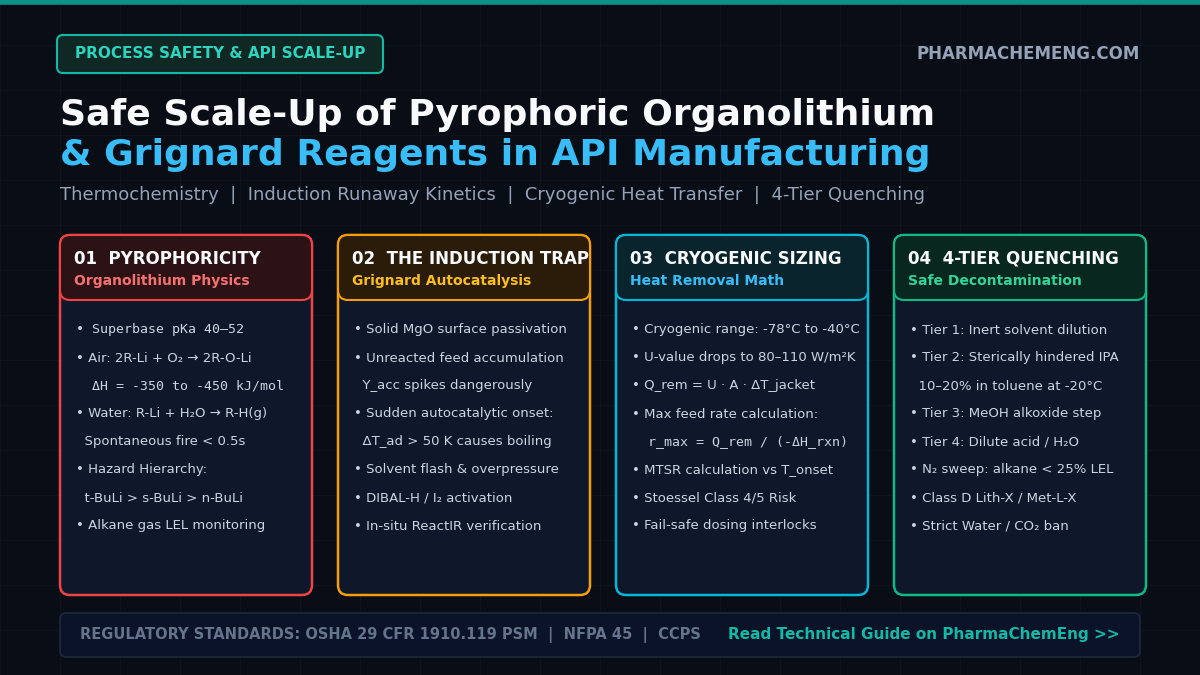 Safe Scale-Up of Pyrophoric Organolithium & Grignard Reagents